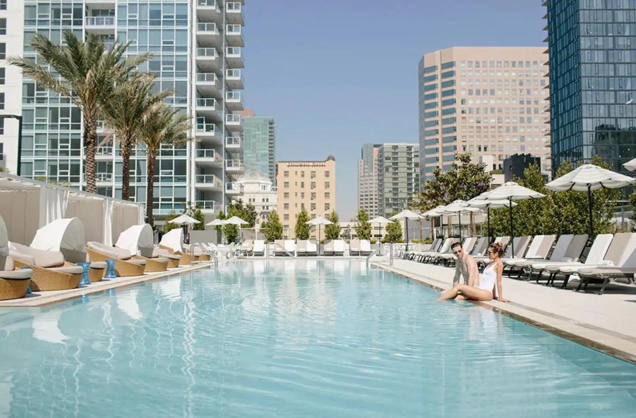 Level Downtown La South Olive Hotel Los Angeles Bagian luar foto