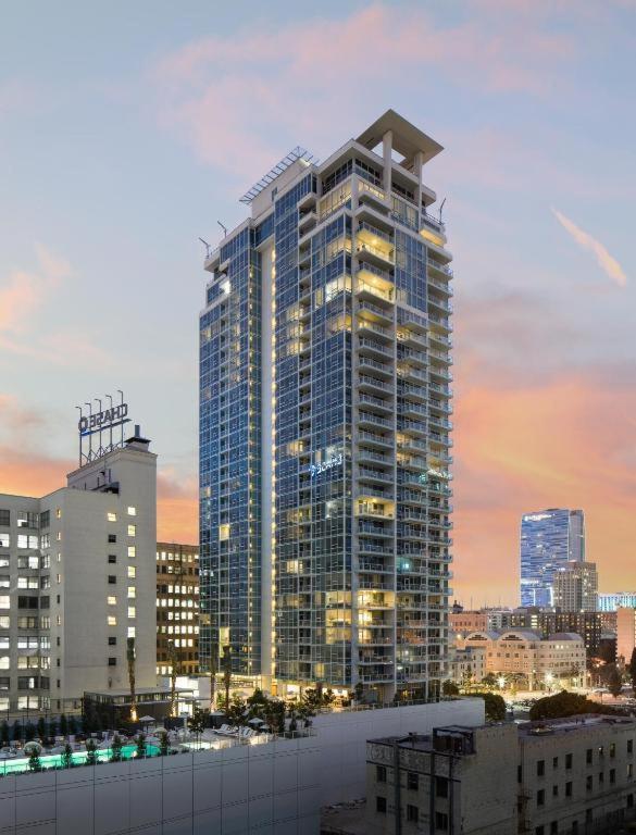 Level Downtown La South Olive Hotel Los Angeles Bagian luar foto