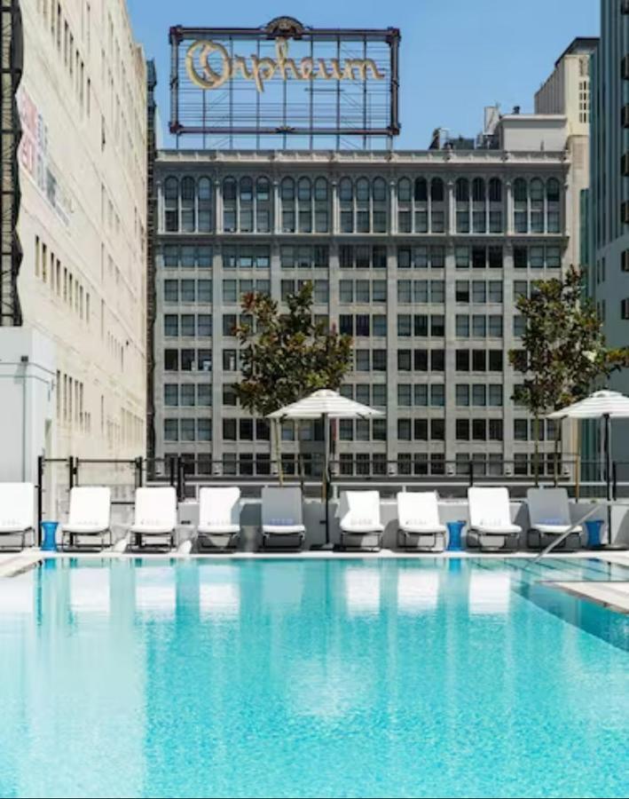Level Downtown La South Olive Hotel Los Angeles Bagian luar foto
