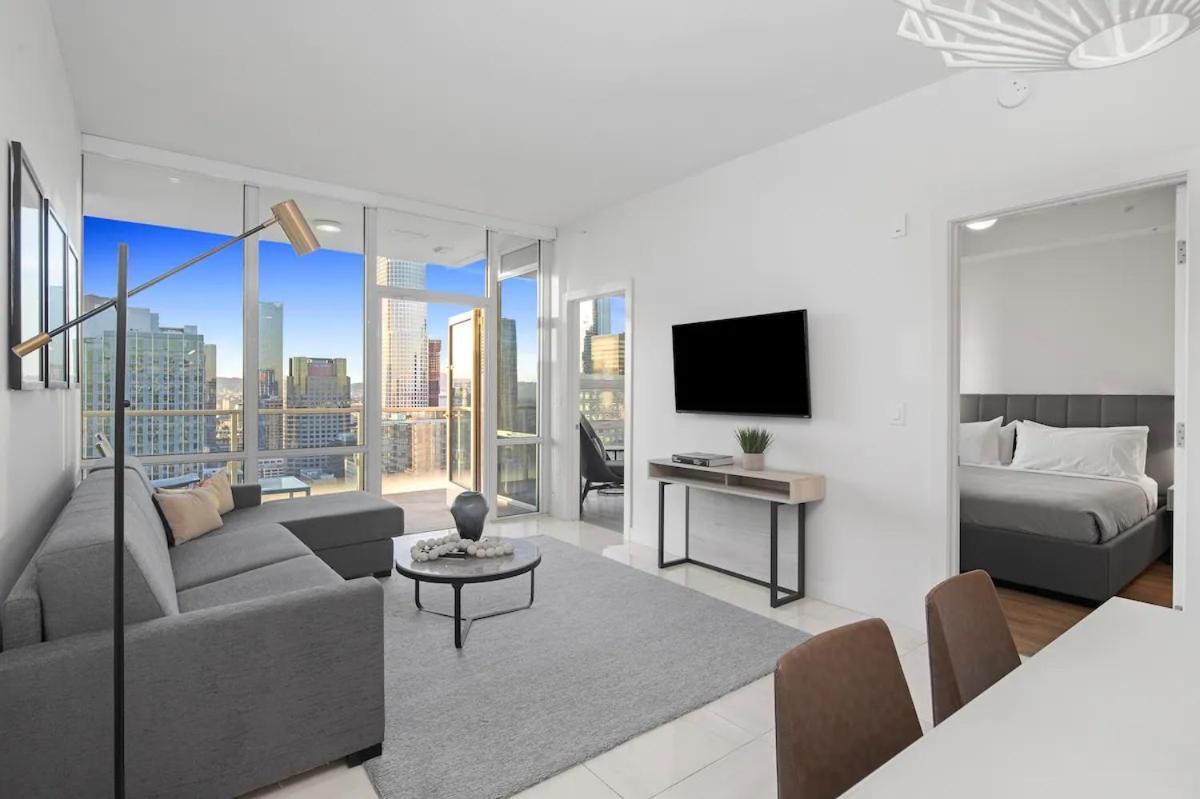 Level Downtown La South Olive Hotel Los Angeles Bagian luar foto